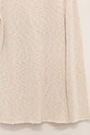 SWAYING/KNIT lace-up long-sleeved cardigan SW24SS1T74 white PS77